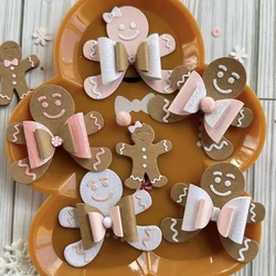 KSCRAFT Gingerbread Man Bows Metal Cutting Dies Stencils for DIY Scrapbooking Decorative Embossing DIY Paper Cards