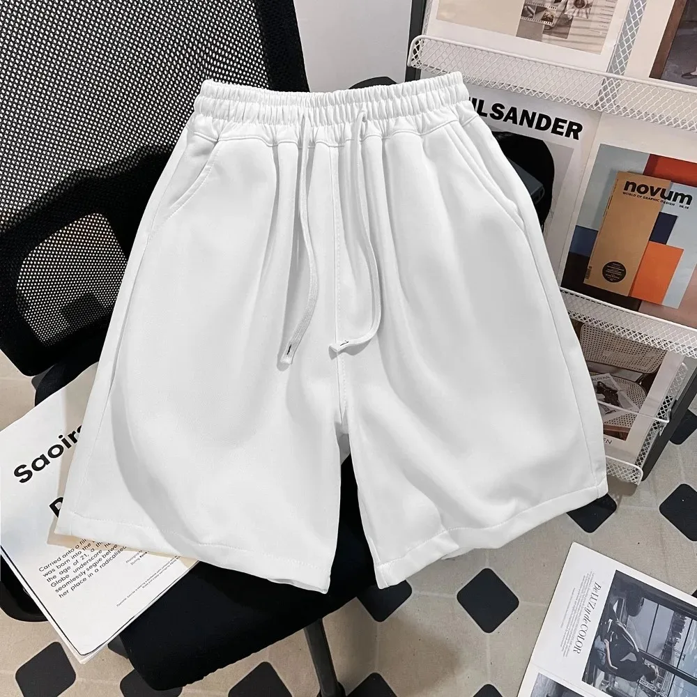 2026 Summer New Loose Casual Short Sports Pants Trendy Feminine Temperament Casual Loose Five Quarter Pants - Image 3