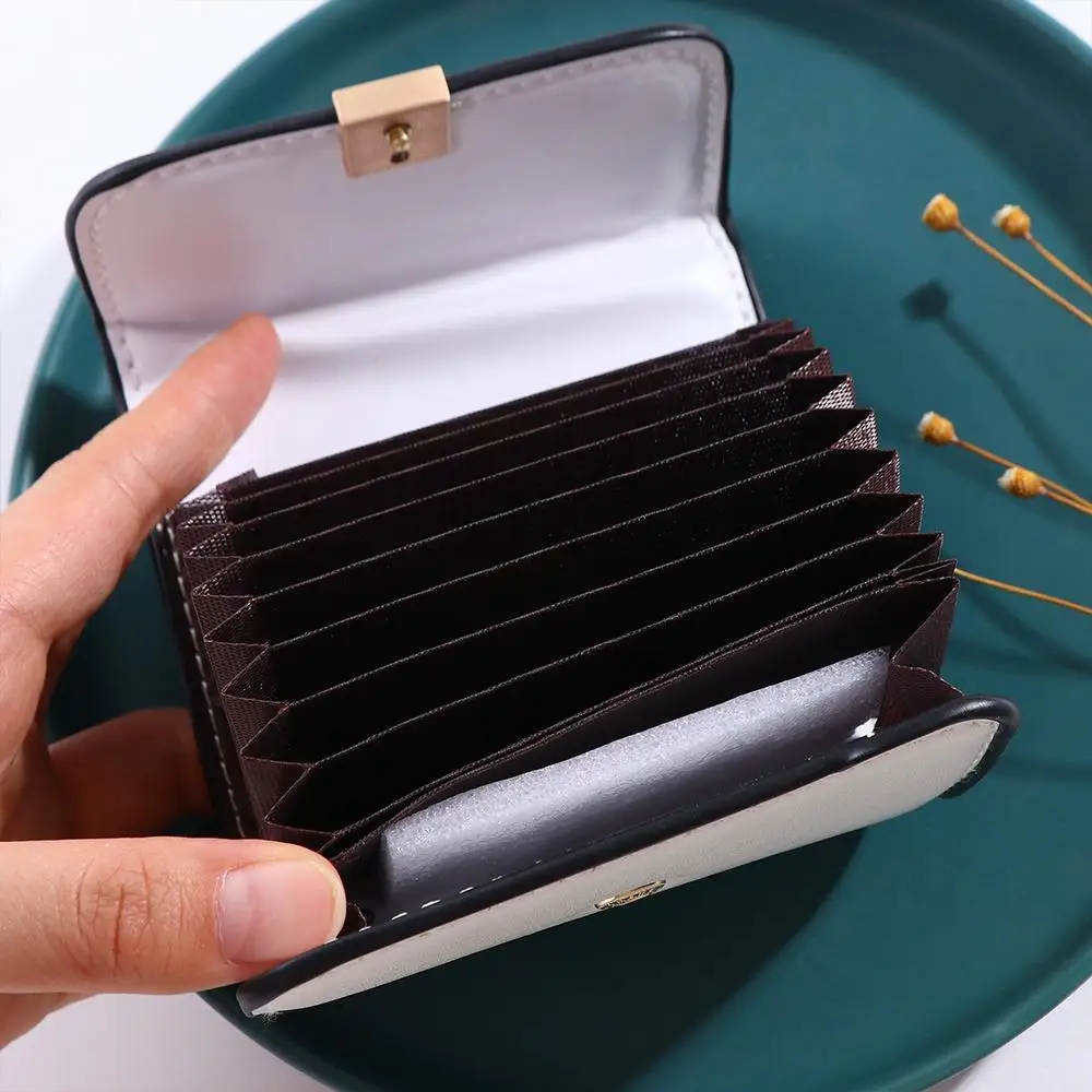 

quality Men PU Female Ladies Multi-functional Coin Purse Leather Wallet Money Clip Wallet Hasp Card Bag Business Card Holder