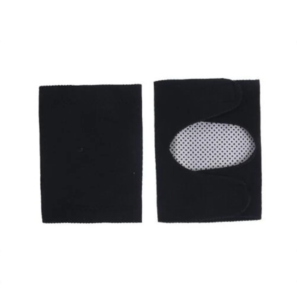 Manga de cotovelo ajustável, 2 peças, terapia ativada por calor, auxiliares de circulação, estabilidade conjunta, tecido elástico macio para confortável e seguro