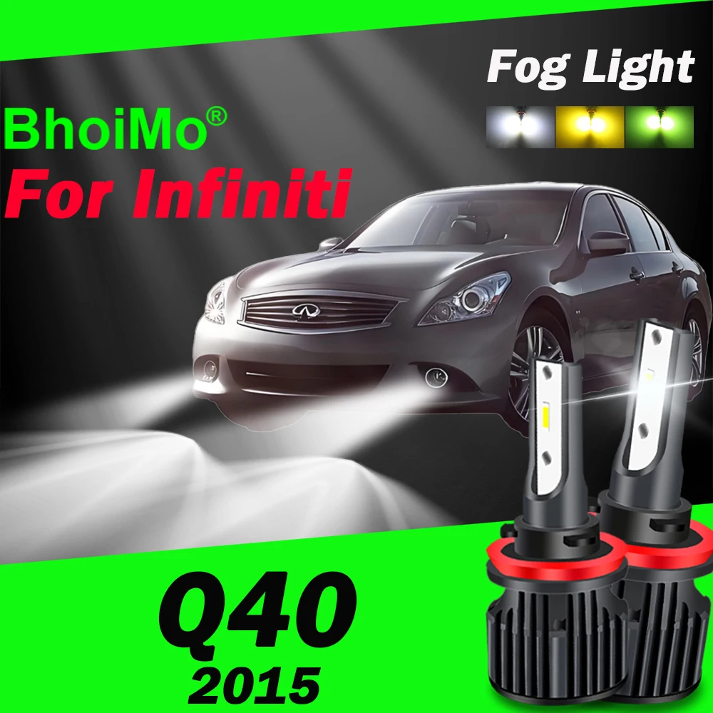 

Для Infiniti Q40 светодиодные передние противотуманные фары накаливания 2015