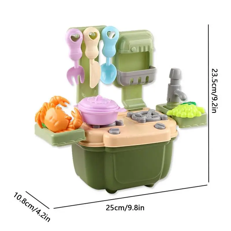 Pretend Play Kitchen Food Set Lightweight Food Accessories Kitchen Toys Indoor Parent-child Role Play Cooking Toys For Kids