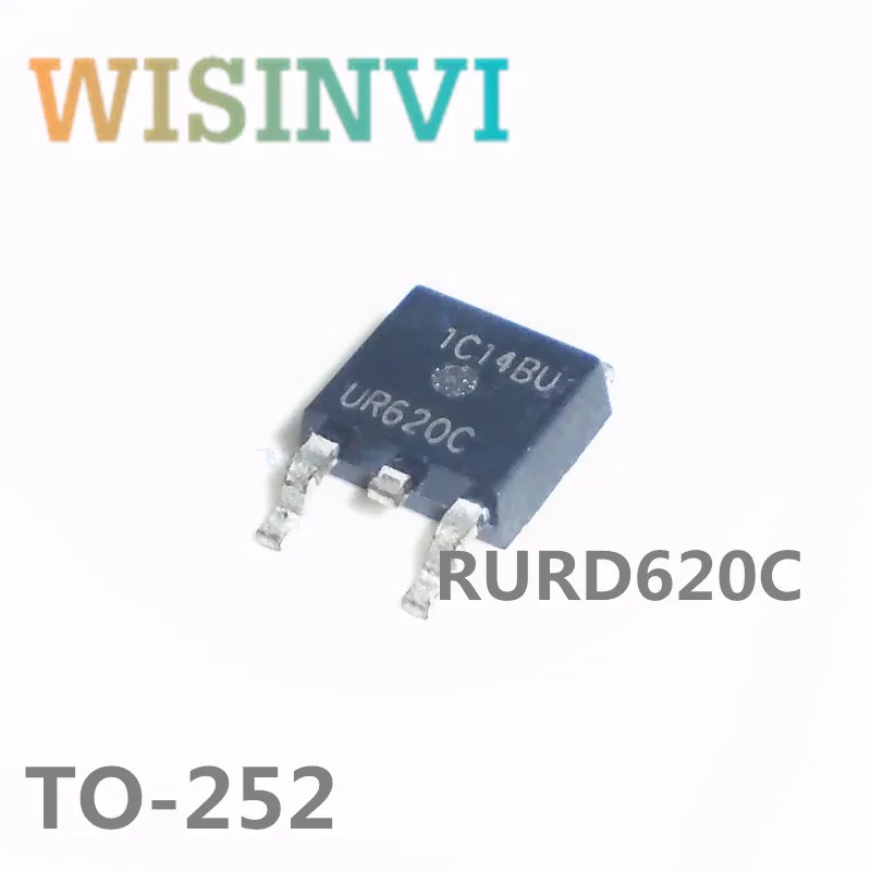 

10pcs/lot RURD620C UR620C Voltage value：200V 6A encapsulation：TO-252