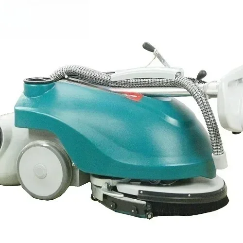 KL350 Small House Cleaning Machine Easy Tight Area Compact Floor Scrubber Cleaning Machine With Folding Handle