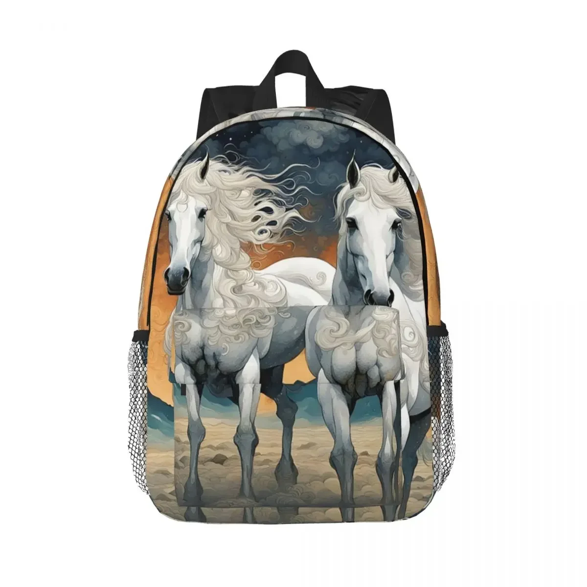 

Рюкзак White Horses At Gates Of Paradise, Лидер продаж, рюкзак для мальчиков и девочек, сумка для книг, сумки на плечо для мужчин, женщин, детей, школьная сумка