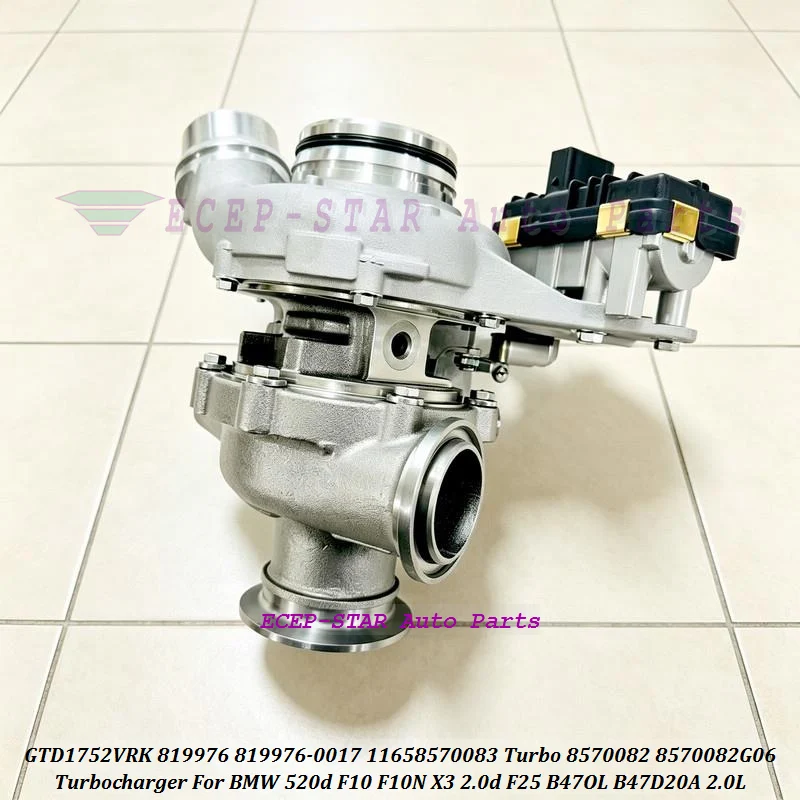 MFS Turbo GTD1752VRK 819976 819976-0015 11658570082 857008212 For BMW 118D F30 F32 120D 220D 320D 420D 520D X4 B47 B47D20A 2.0L