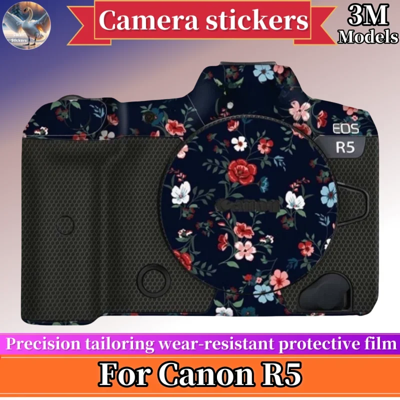 R5 skins For Canon R5 Camera stickers，protective film , Precision tailoring wear-resistan