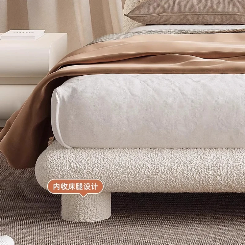 Master Bedroom Cama De Casal Bedroom Furniture Design Confortable Bed Princess Fashionable American Style Simple Bed Apartment
