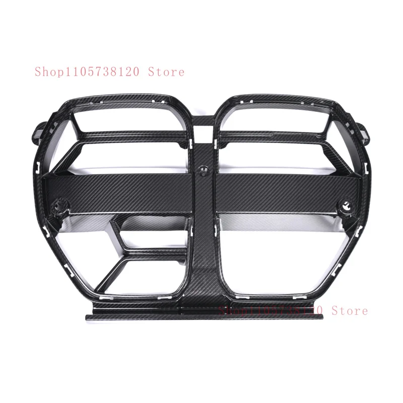 High Quality Dry Carbon Fiber CSL Style Double Kidney Car Front Grille Fit G0 G G G M4