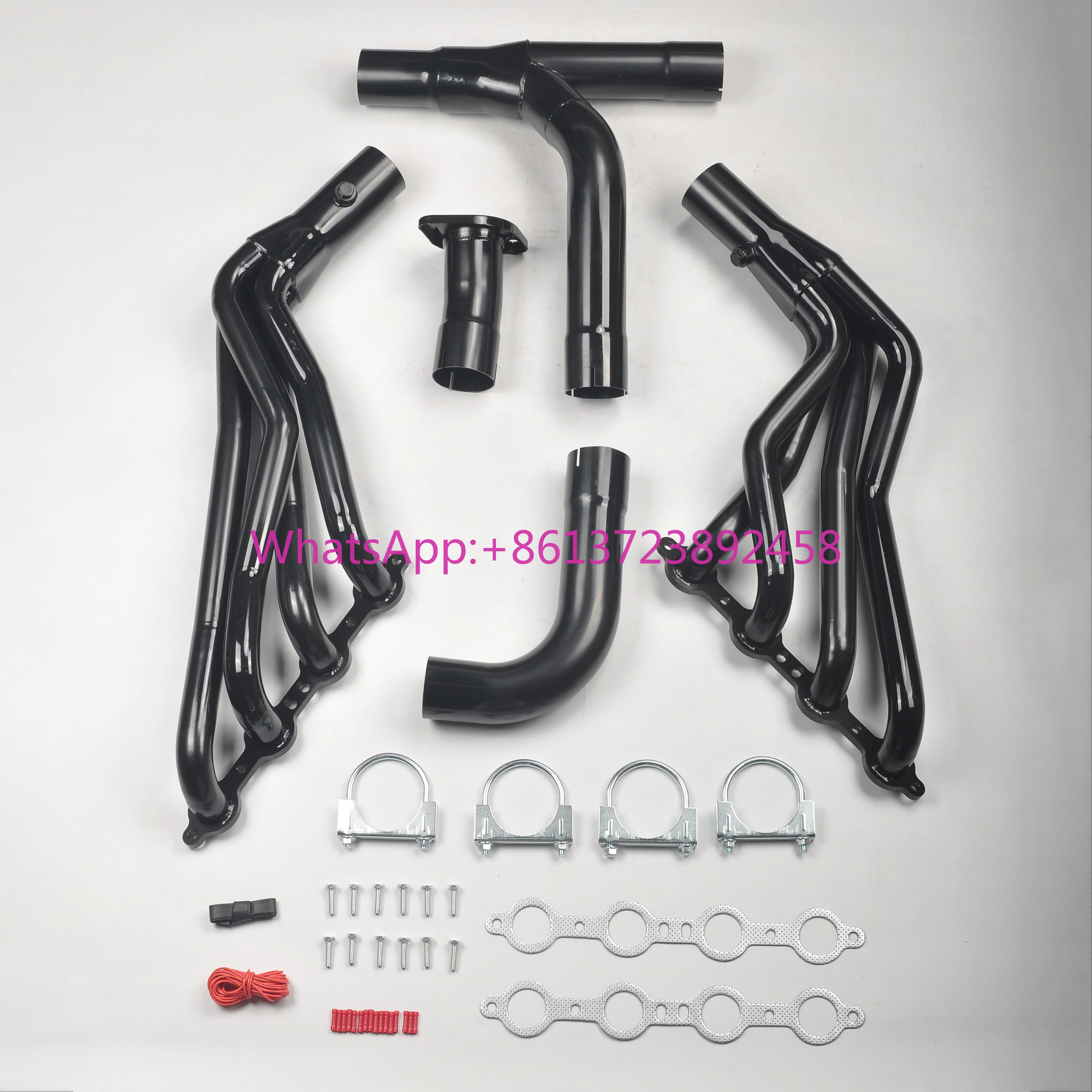 

Exhaust Manifold & Gasket Kit for 1999-2006 Chevy/GMC GMT800 Silverado/Sierra/Avalanche 1500 Y-Pipe Exhaust Header USA Stock