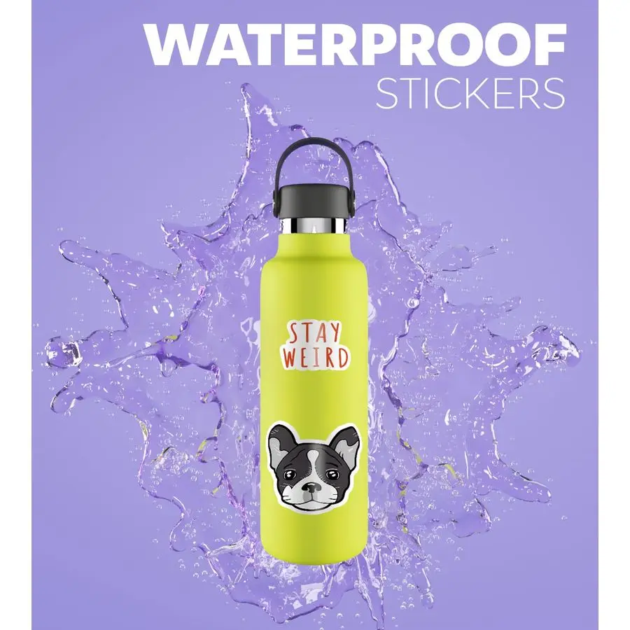 Printable Vinyl Sticker Paper for Inkjet Printer and Laser 100 White Glossy Sticker Paper Waterproof Durability Adhesive Paper 8