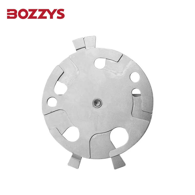 BOZZYS Stainless Steel Air Source Lockout Gas Cylinder Safety Lockout Devices for Lockout Tagout