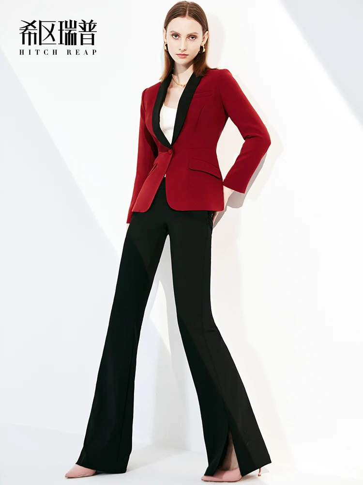 

High end professional suit, autumn and winter new fashion style, formal attire, business female president suit set