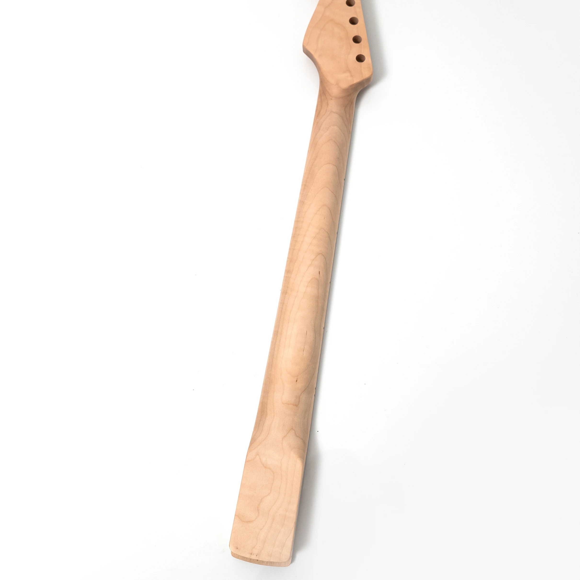 Electric Guitar Neck, 22 Stainless Steel Frets, Maple Neck and Fingerboard, 25.5 Inch Scale Length, Matte Finish Right Handed