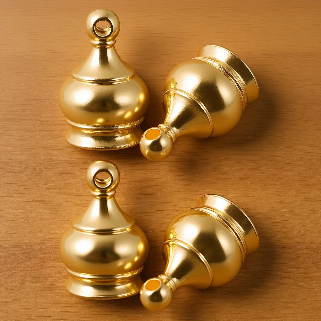 

Brass Lamp Finials for Shades Top Screw Fixturing Vintage Light Knob Chic Decorative Cap Lamp Part Accessory Finial Screw Cover