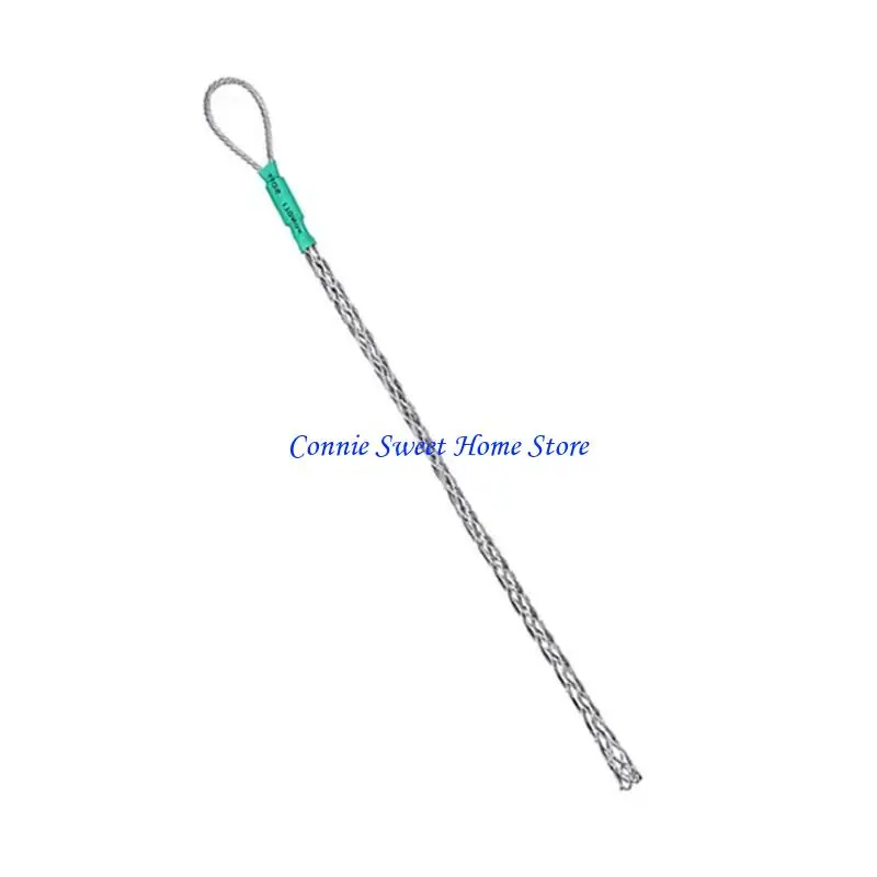 LXAF Cable Pulling Grip Sock Heavy Duty Mesh Puller Metal Galvanizing Pulling Grip Flexible Eye Mesh Rope Anti-rust