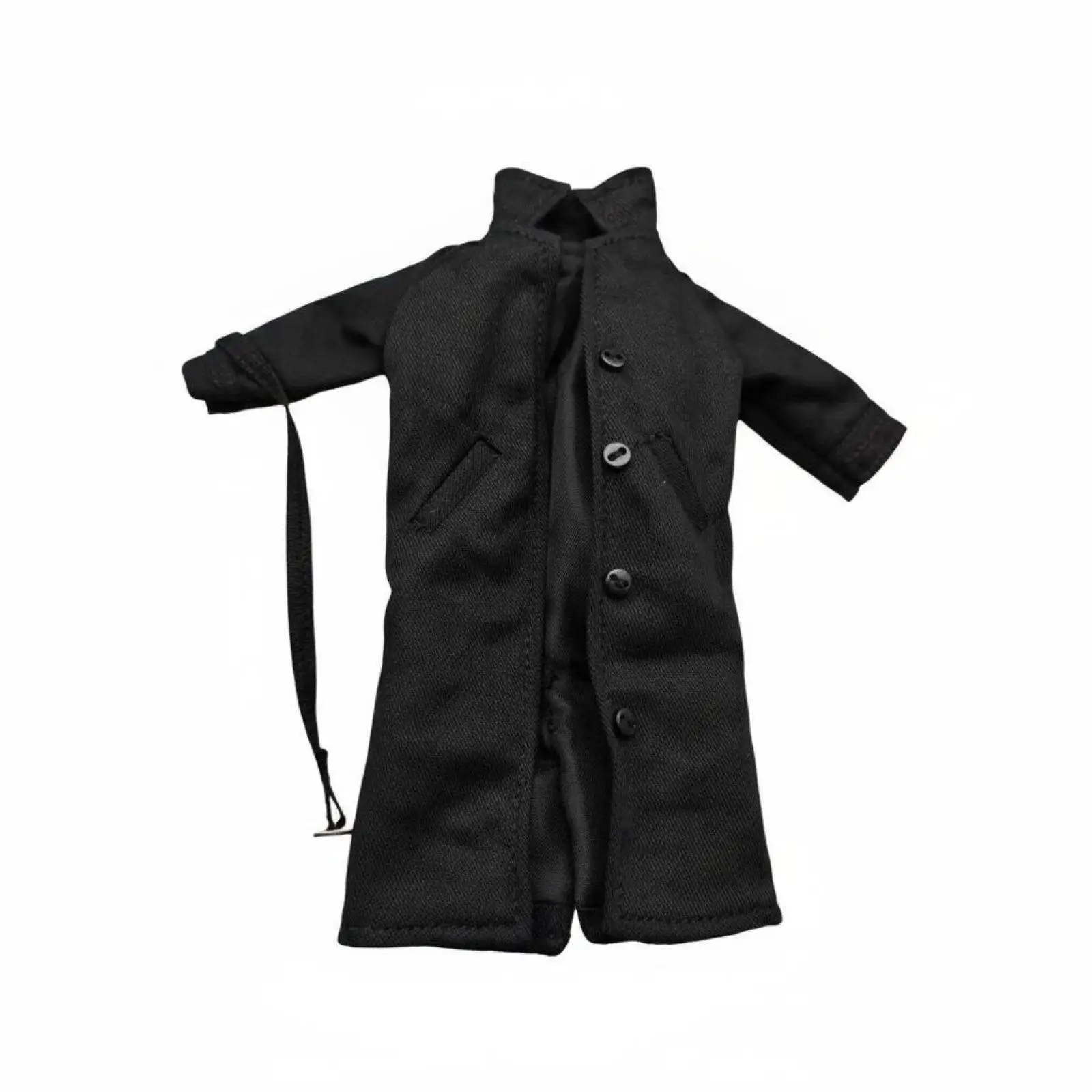 Style Coat 1/12 Scale Trench Overcoat Action Figure Outfit Miniatures Accessory for Collectors