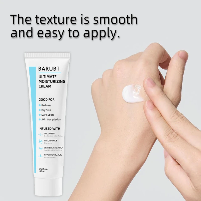 كريم الترطيب النهائي كينتيللا نياسيناميد، كريم ترطيب الوجه لإصلاح حمض الهيالورونيك، منتج العناية اليومي بالبشرة