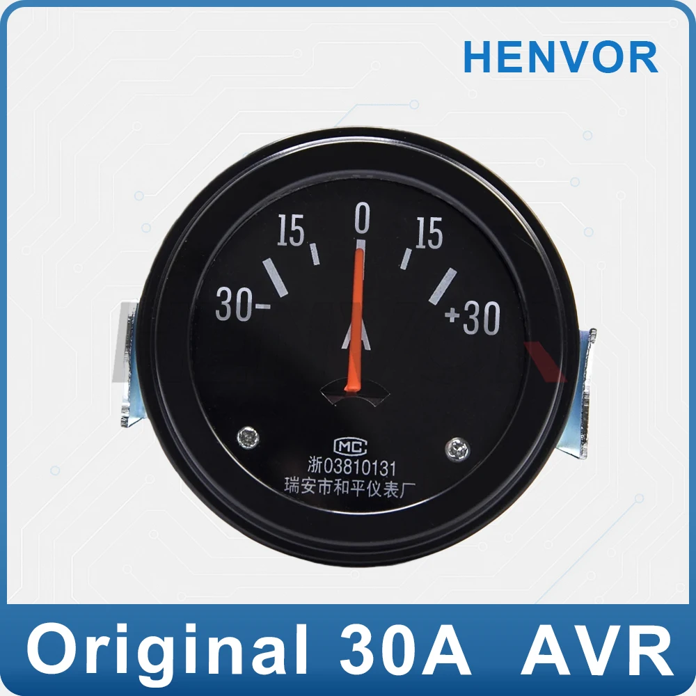 12V 24V 30A current meter ammeter gauge diesel generator parts