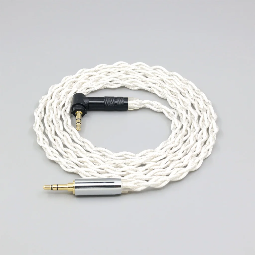 Графеновый 7N OCC посеребренный кабель для наушников Type2 для Fostex T50RP Mk3 T40RP Mk2 T20RP Mk2 Dekoni Audio Headphone LN 008495