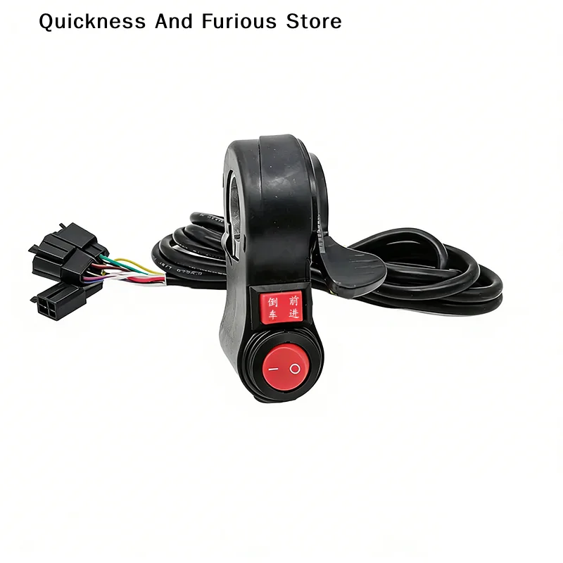 

【MO】1 Piece E-Bike Scooter Accessories Electric Bicycle No Display Thumb Switch + Reversing Electric Vehicle Adjustment Handle