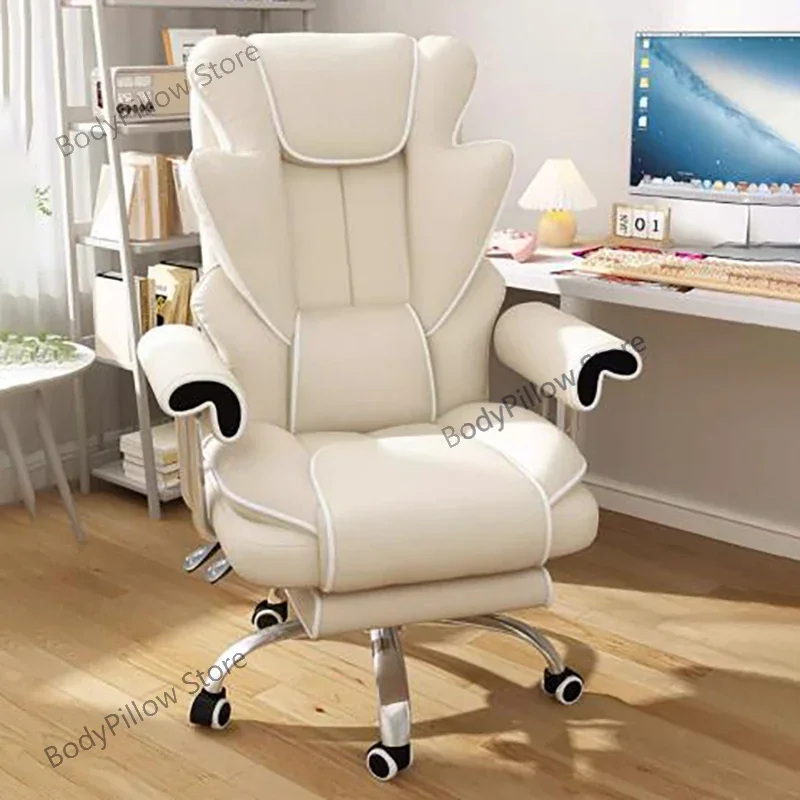 

Nordic Luxury Office Chair Comfortable Ergonomic Relax Modern Gaming Stretch Comfy Chaise De Jeux Furniture