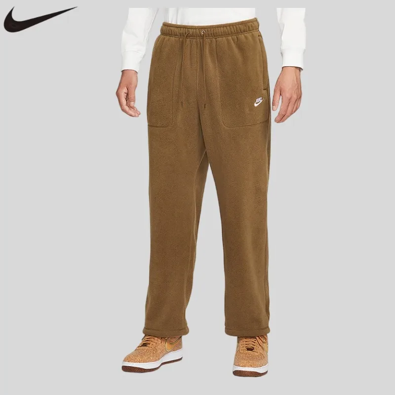 Nike Autumn Men's Daily Sports Straight Embroidered Trousers HV1349-235