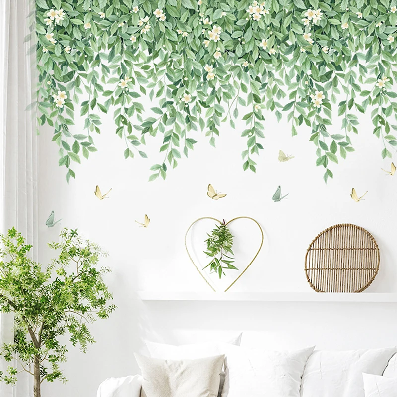 Pegatinas de pared de plantas  - Home Cinema Wallpaper reseña y precio