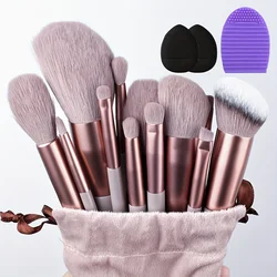 8/13pcs Makeup Brush Set Professional Makeup Brushes Kits Cosmetics Foundation Blush Powder Eyeshadow Blending Makeup brush Tool