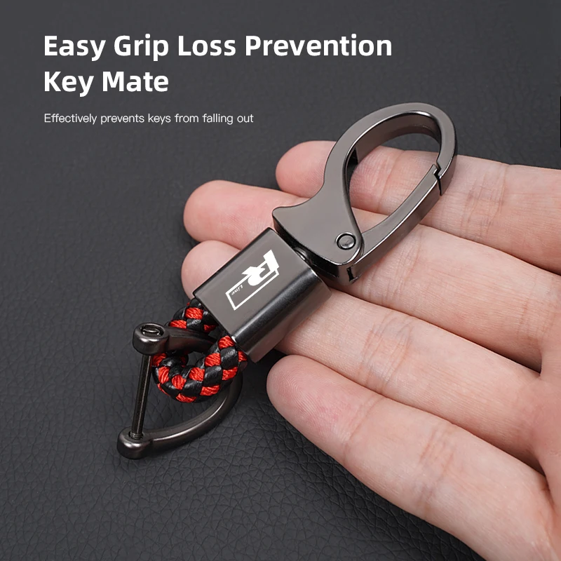 Zinc Alloy Keychain Key Ring Car Styling Accessories For R-Line Volkswagen Scirocco Polo GTD CC Teramont T-ROC R Touareg GTI T5