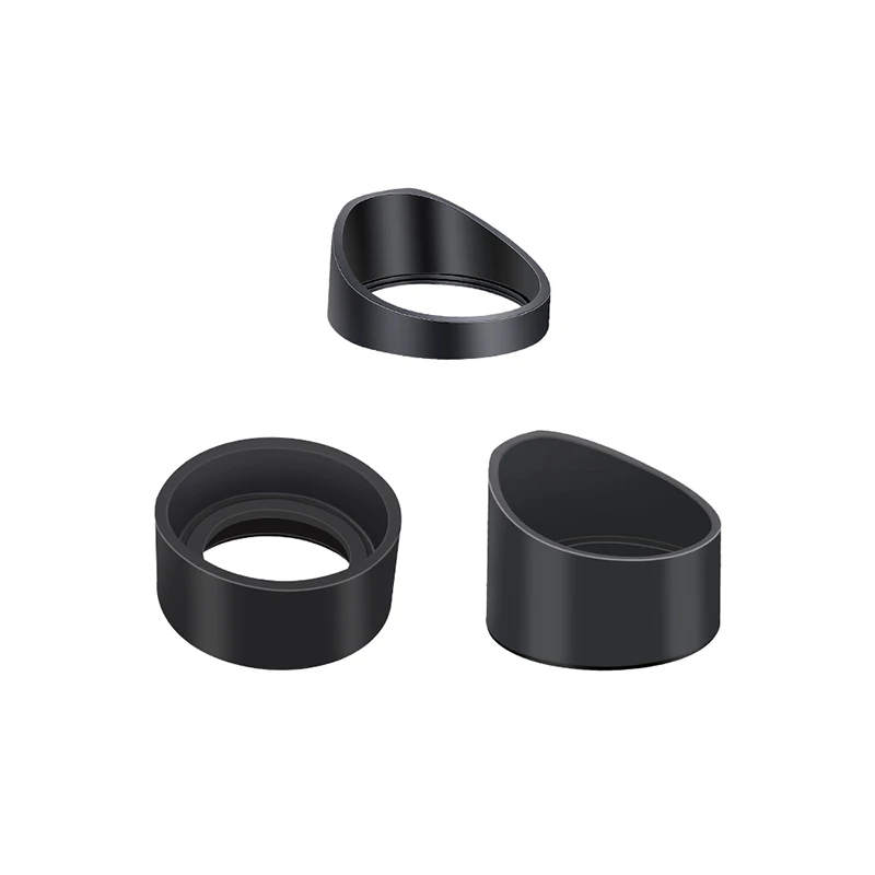 Imagem -02 - Rubber Ring Horn Eyecups Ocular Cover Guards Ambientalmente para Microscópios Telescópio Anti-oscilação Eyeshield 2836 mm Inner Pcs Inner