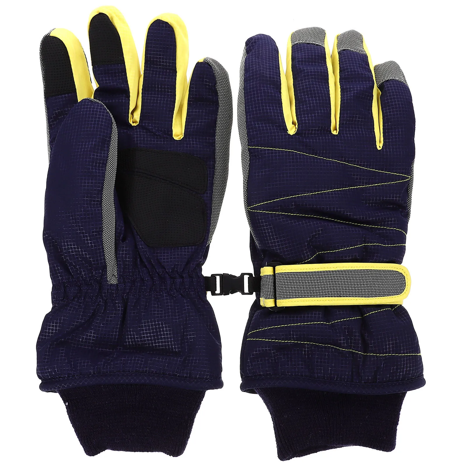 

Super Warm Winter Gloves High-Density Cotton Lined Windproof Waterproof Cold Weather Gloves Long Cuff for Skiing Snowboarding