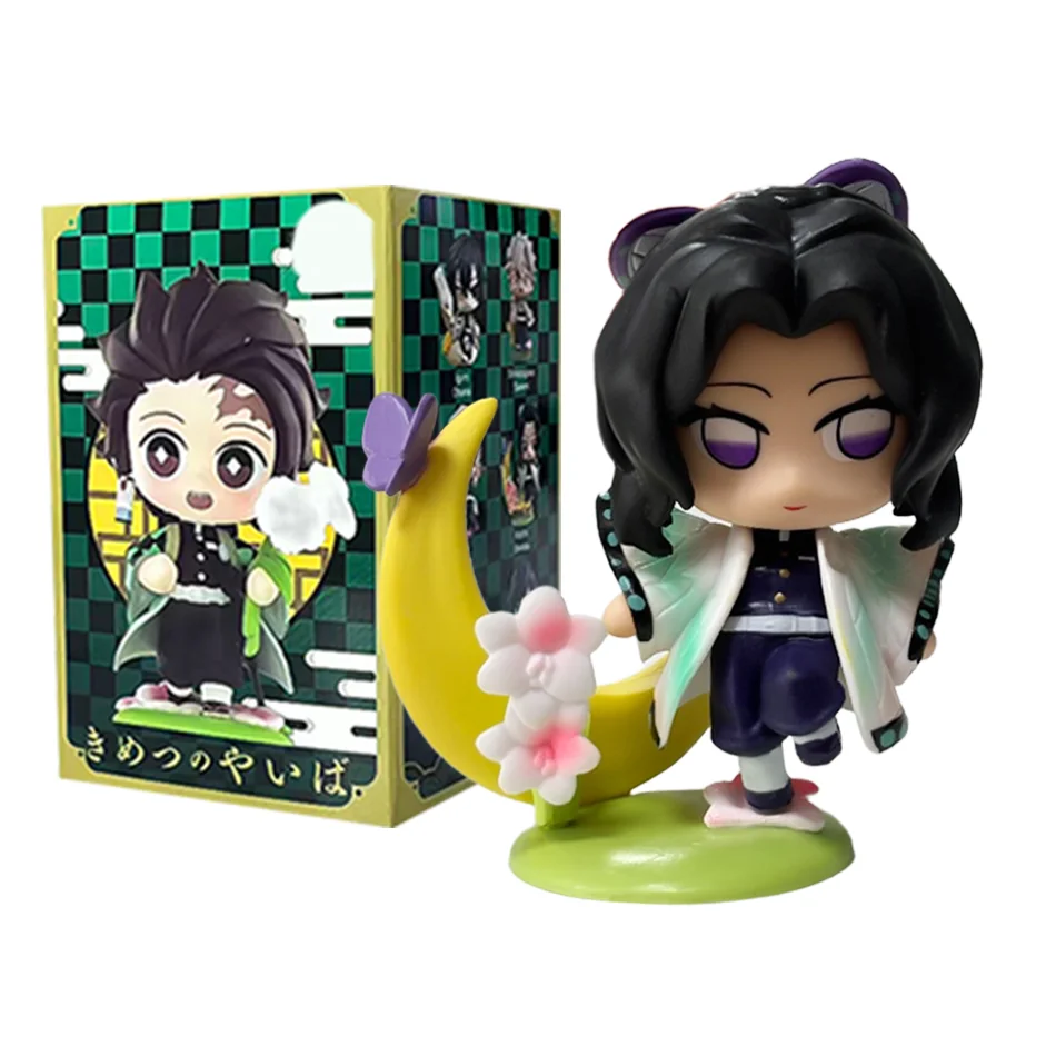 Q-Version Demon Slayer Anime Sitzende Geisterpuppe Tanjiro Nidouzi Inosuke Zenitsu Puppe Actionfigur Spielzeug Weihnachts- und Geburtstagsgeschenk – Detail 11