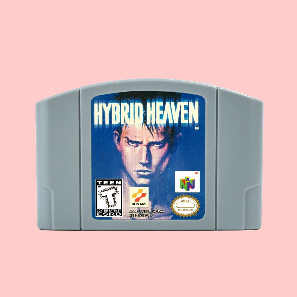 Hybrid Heaven Game Cartridge For N64 USA NTSC Retro 64 Bit Game Consoles