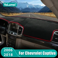 Para Chevrolet Captiva 2006 2007 2008 2009 2010 2011 2012 2013 2014 2015 2016 2017 2018 tablero de coche parasol cubierta Accesorios