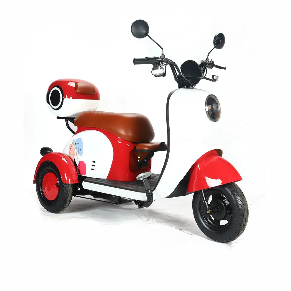 

Electric adult delivery three-wheeled electric bicycle scooter