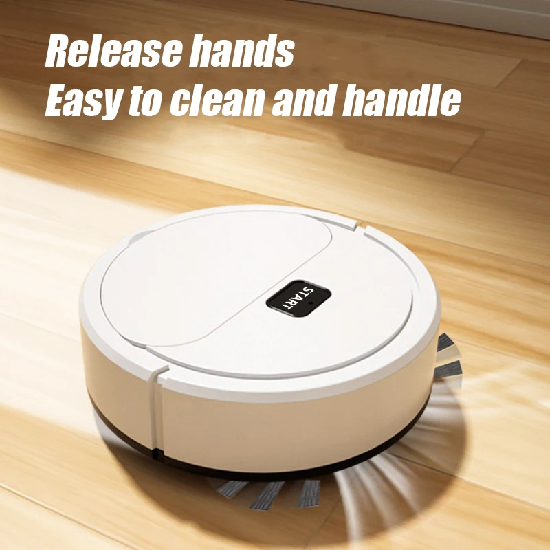 NEW Xiaomi Smart Sweeping Robot Mini Silent Vacuum Cleaner Sweep Mop Brush Three-in-one Multi-function Cleaning Machine for Home