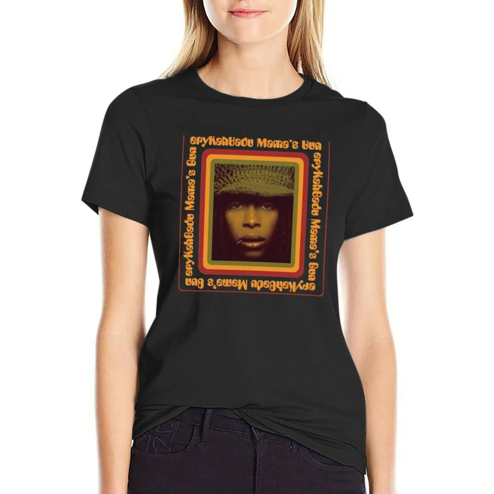 

Erykah Badu Mama's Gun T-Shirt tees animal prinfor ariat shirts for Women