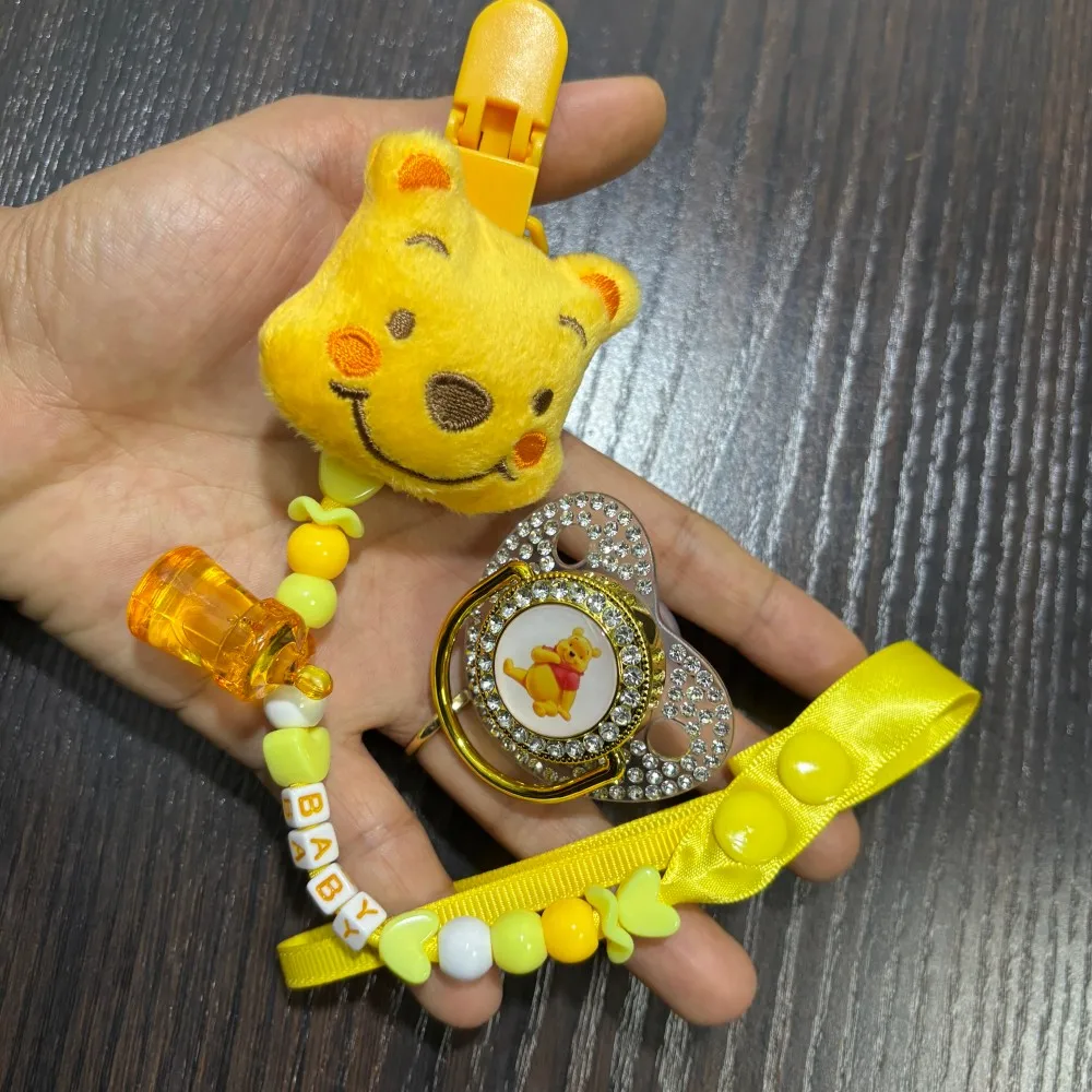 

Новая детская пустышка Kawaii для новорожденных, без бисфенола А, успокаивающая, с клипсой, в форме мультяшного персонажа