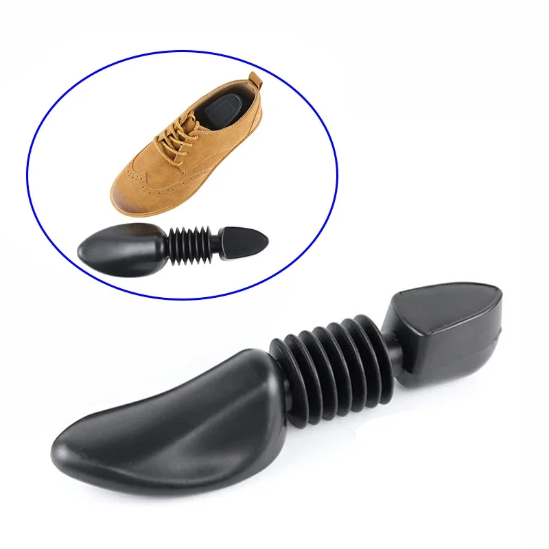 Black Shoe stretcher Plastic Adjustable Device Enlarge Expander Fitting Portable Rack Widener Practical Convenient