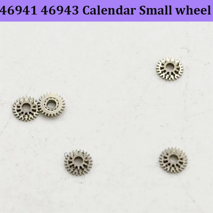 Double-Layer Wheel Calendar Small Wheel Watch Accessories Compatible with 46941 46943 Movement Parts