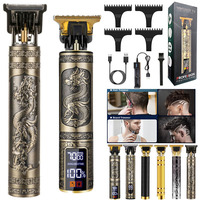 Low Price Dragon Cordless Usb Rechargeable Edgers Beard Body Barber Shop Professional Electric Hair Shaver Haircut Razor Machine