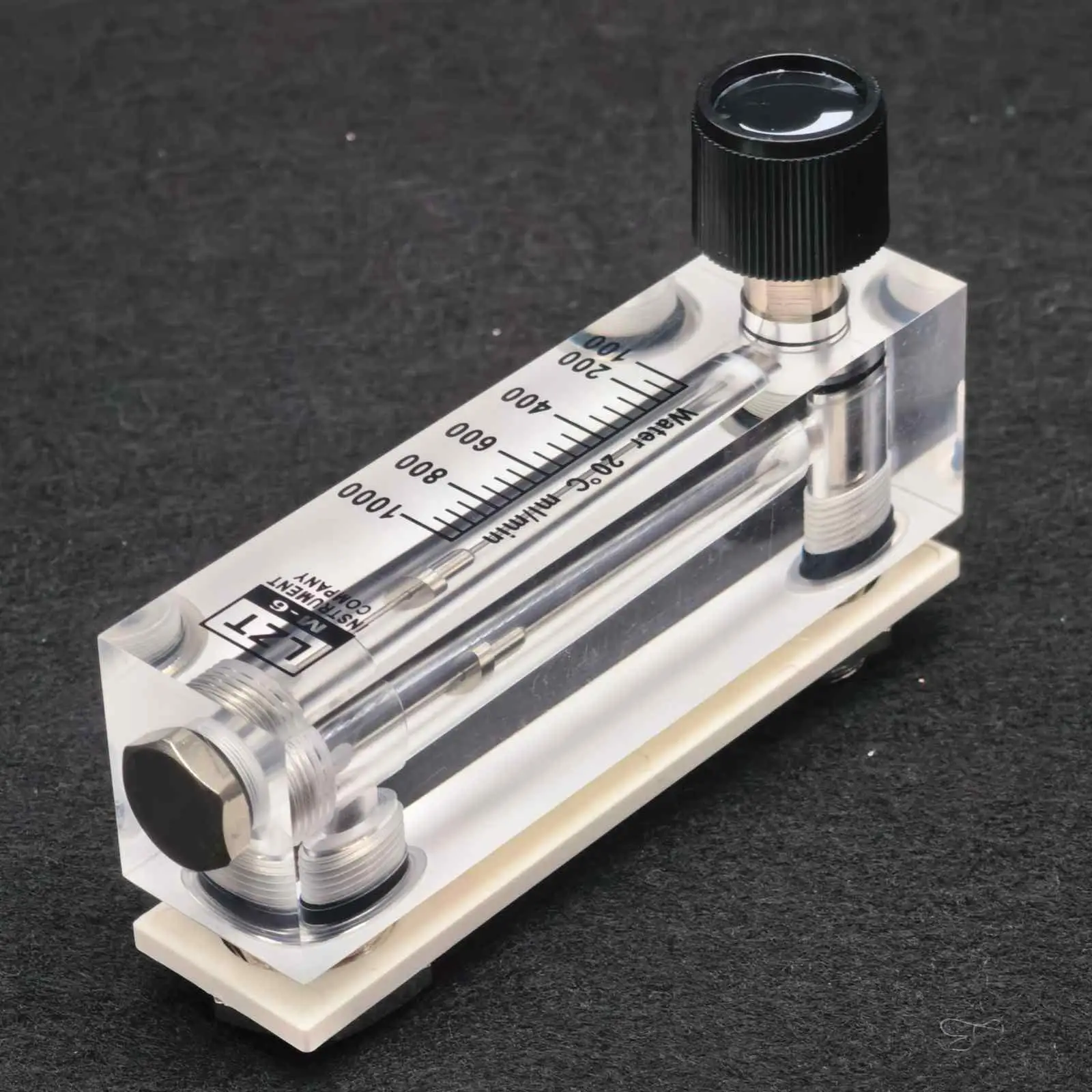 PMMA Gas Flowmeter Air Flow Meter 1/4\