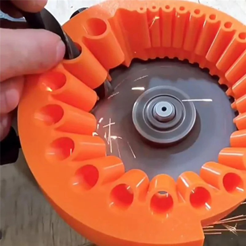 A43F-Drill Bit Sharpener,Power Drill Bit Grinding Attachment For 2 To 13 Mm Bits,Compatible With 125 Mm Angle Grinders