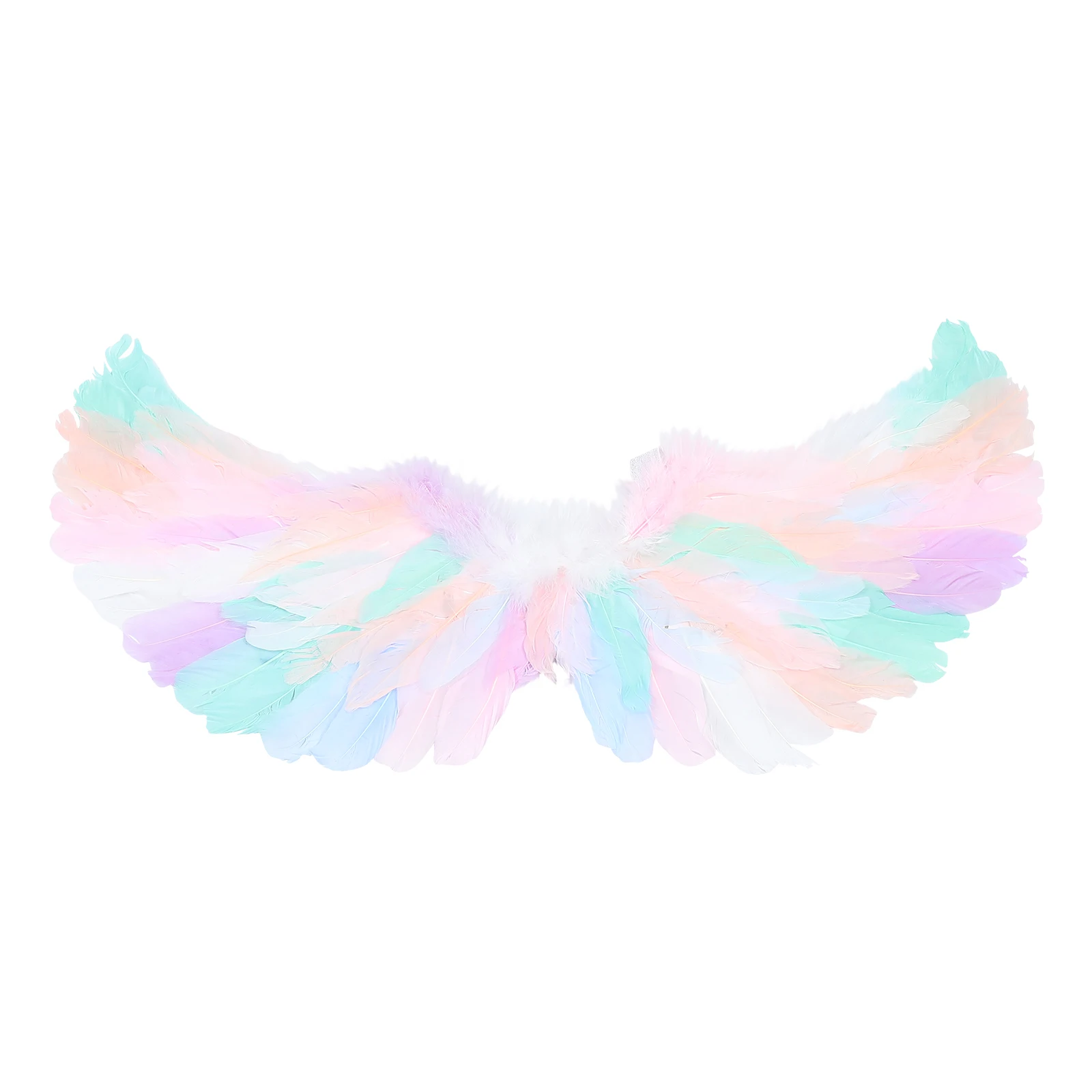 

Colorful Plume Wings Props for Kids Girls Boys Child Decorations Lovely Fashionable Angel Wing Adornment Halloween Christmas