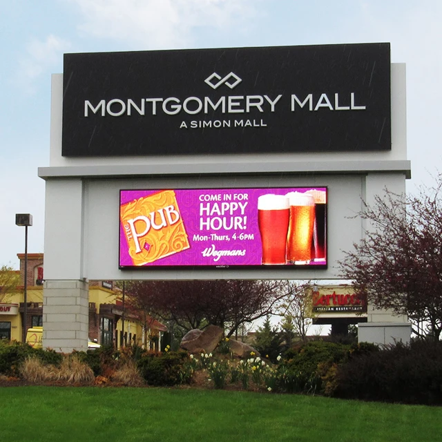 Outdoor Led Display Waterproof Advertising Screen  Customize Size Outdoor Led Display LED Video Wall