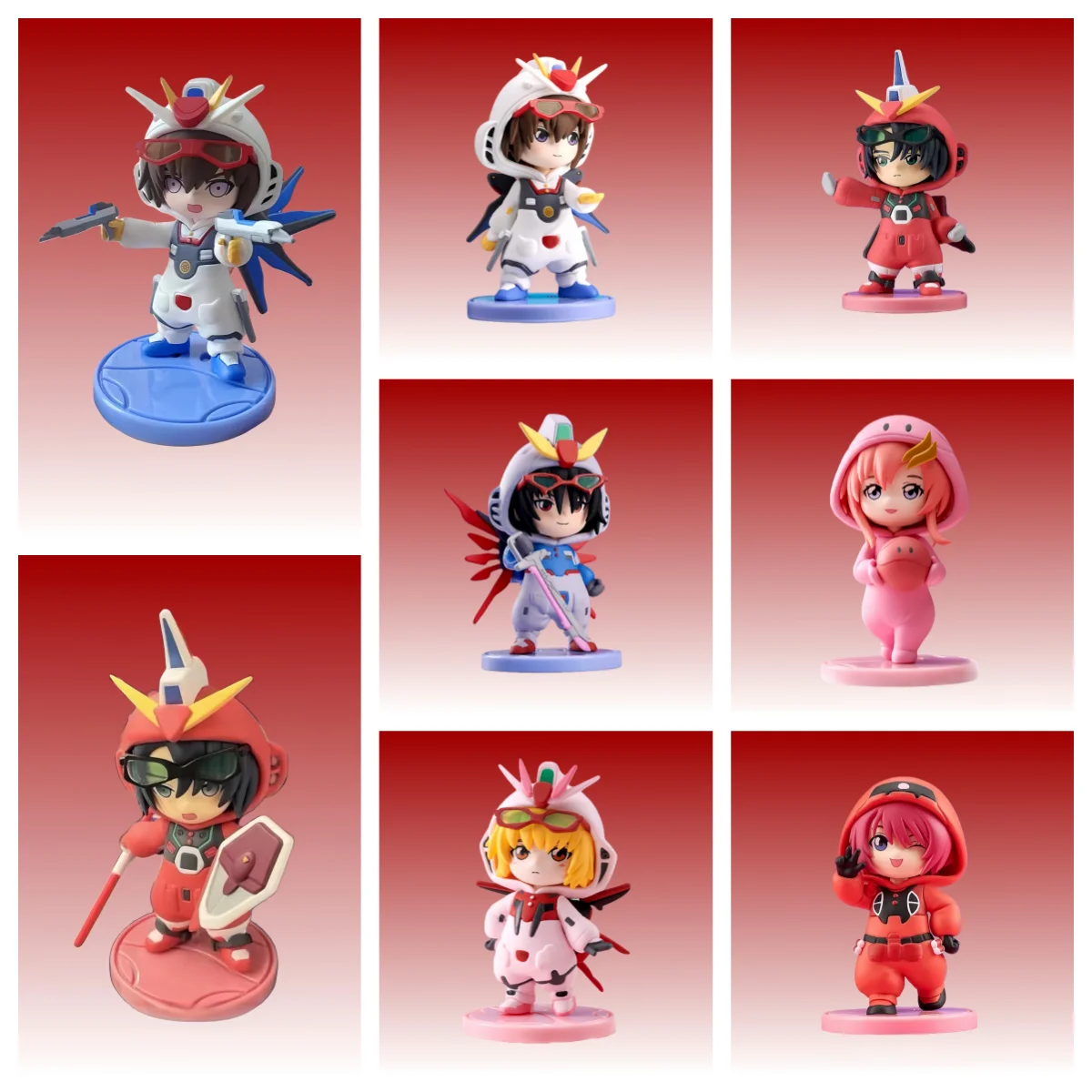 

NAMCO Pajamars Series GUNDAM SEED DESTINY Blind Box Action Figure Mobile Suit Anime Figures Model Children Toys Birthday Gift