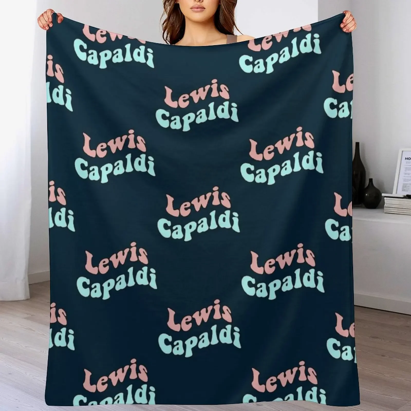 

Lewis Capaldi Throw Blanket Kid'S Vintage Thermal Bed Blankets