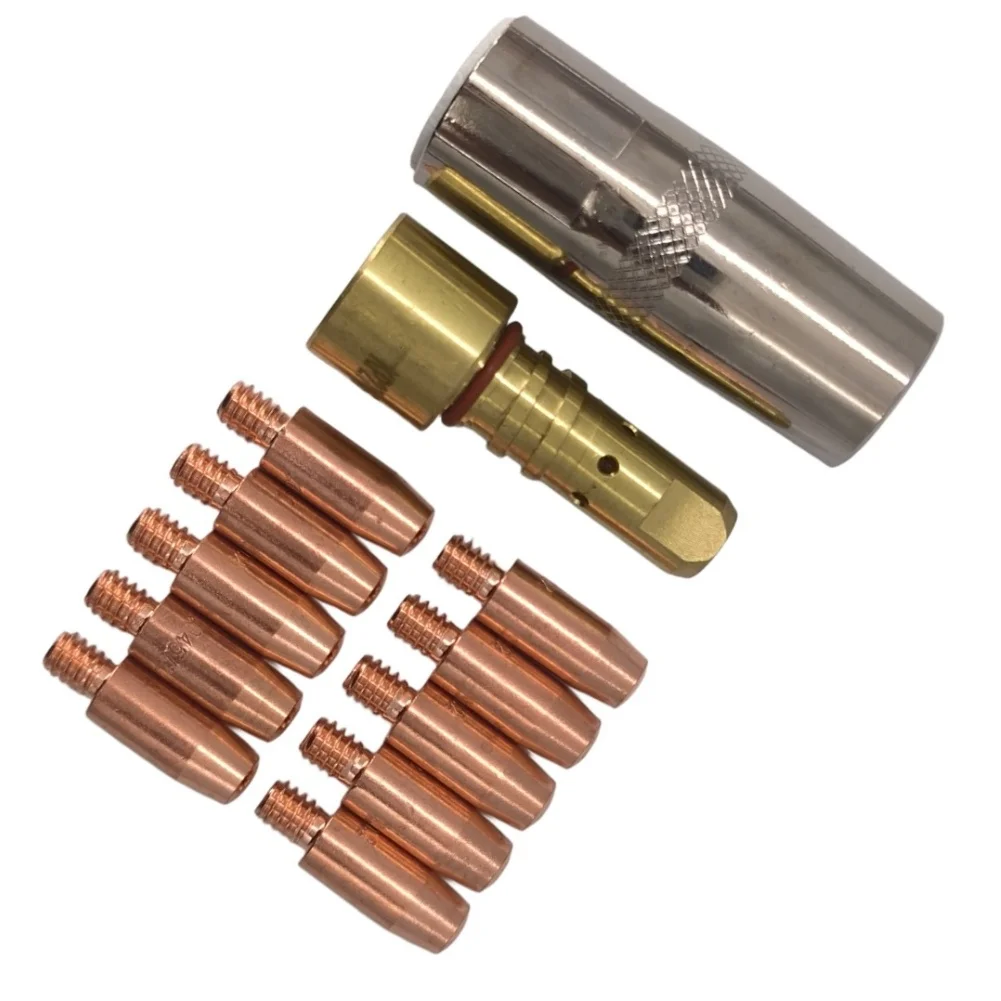 For Lincoln For Magnum PRO 250L 300L Compatible For MIG Welding Nozzle Kit 12-Pc Includes All Standard Consumables