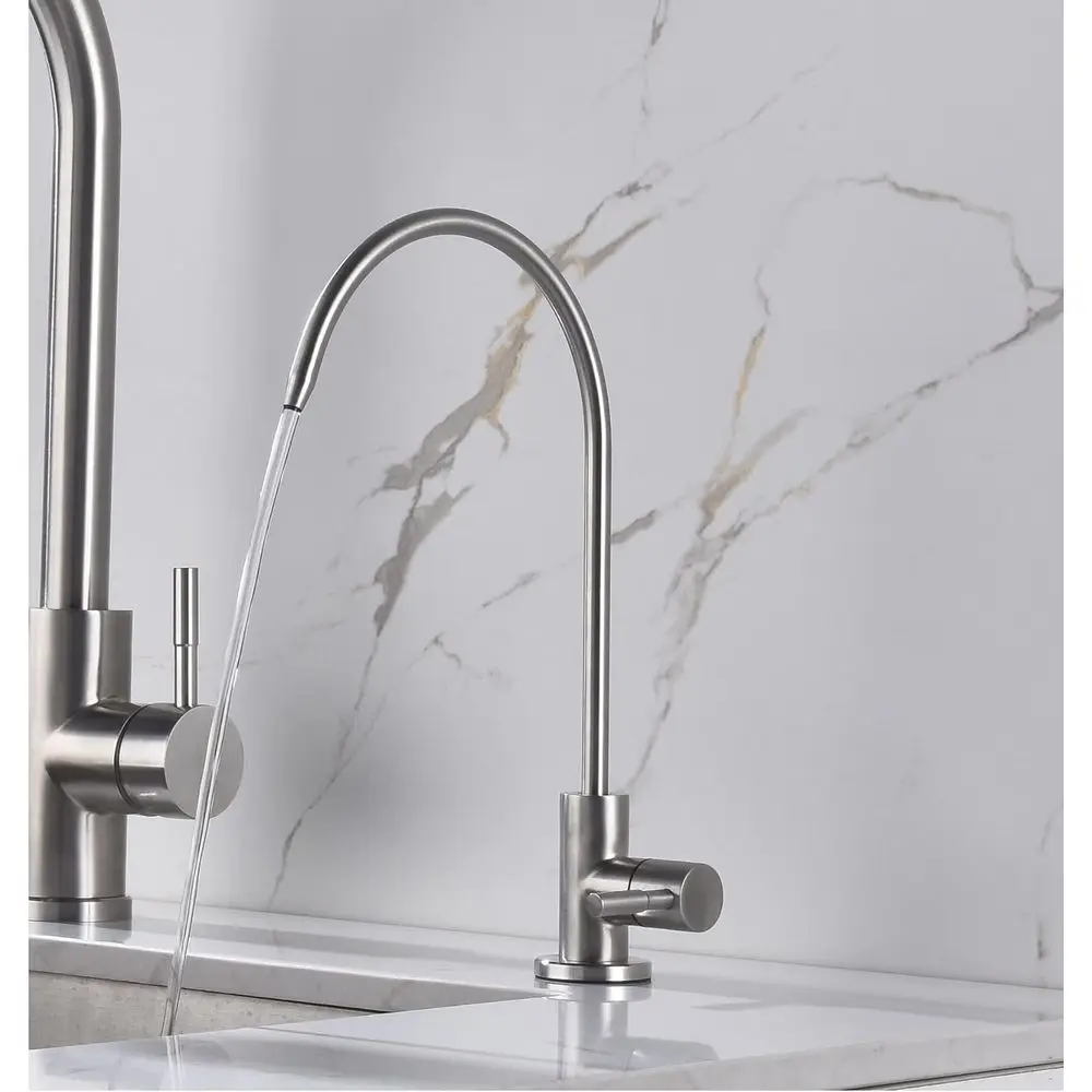 Stainless Steel Drinking Faucet with Reverse Osmosis System for Kitchen Water Filtration